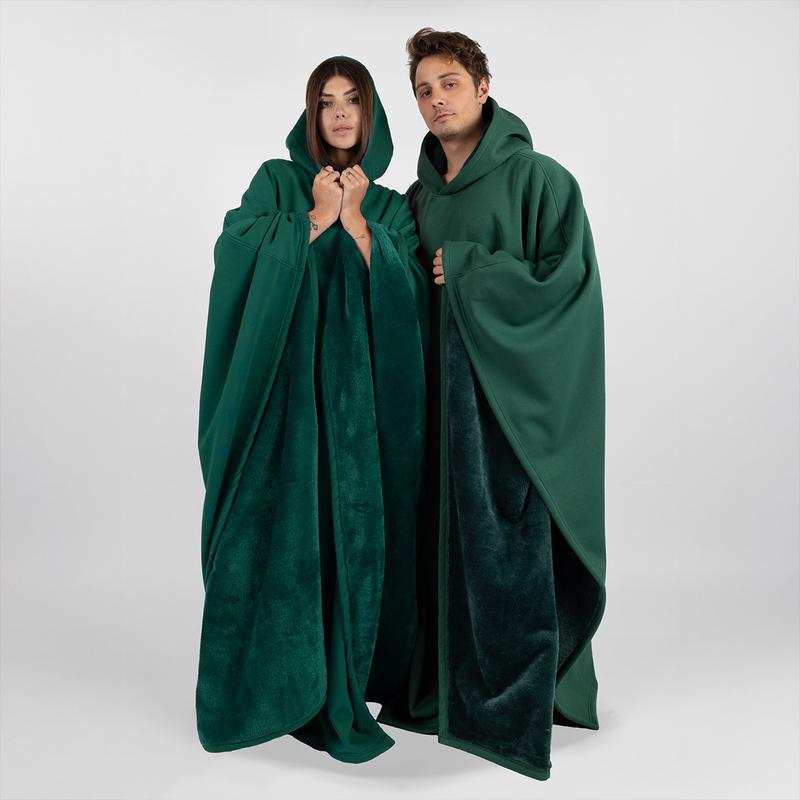 Weighted Hoodie Blanket with Faux Fur Lining